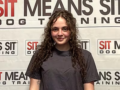 HANNAH WHITEHEAD — certified dog trainer at Sit Means Sit Dog Training Westchester, Valhalla NY