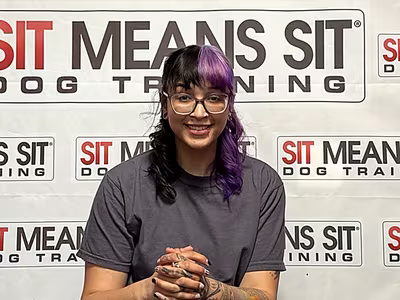 IRIS MENDEZ — certified dog trainer at Sit Means Sit Dog Training Westchester, Valhalla NY